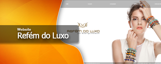 Website Refém do Luxo